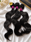 Raw human hair