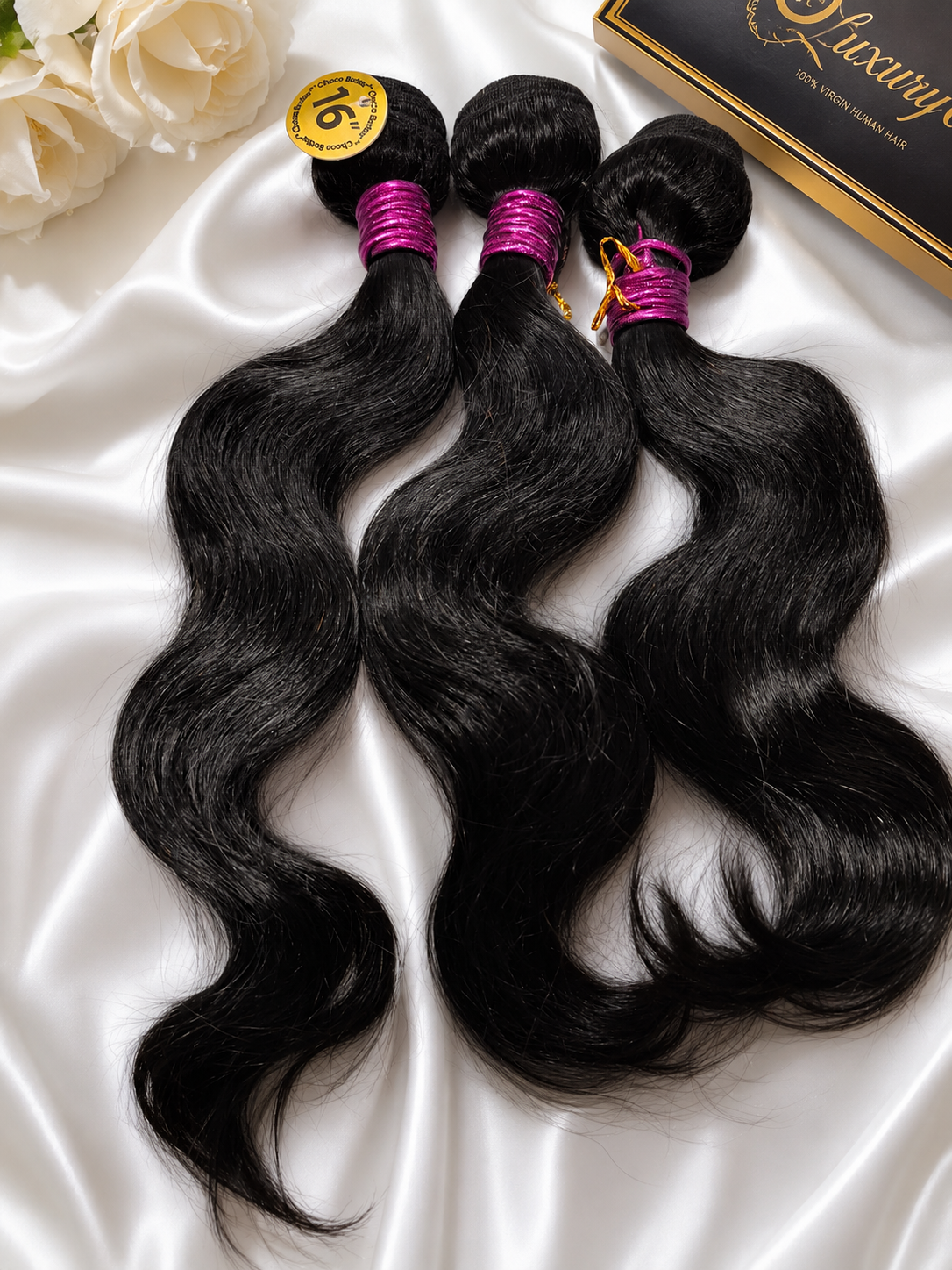 Raw human hair